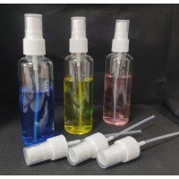 Hot Selling PET Transparent Spray Bottle For  Medical Alcohol 30ML 60ML100ML